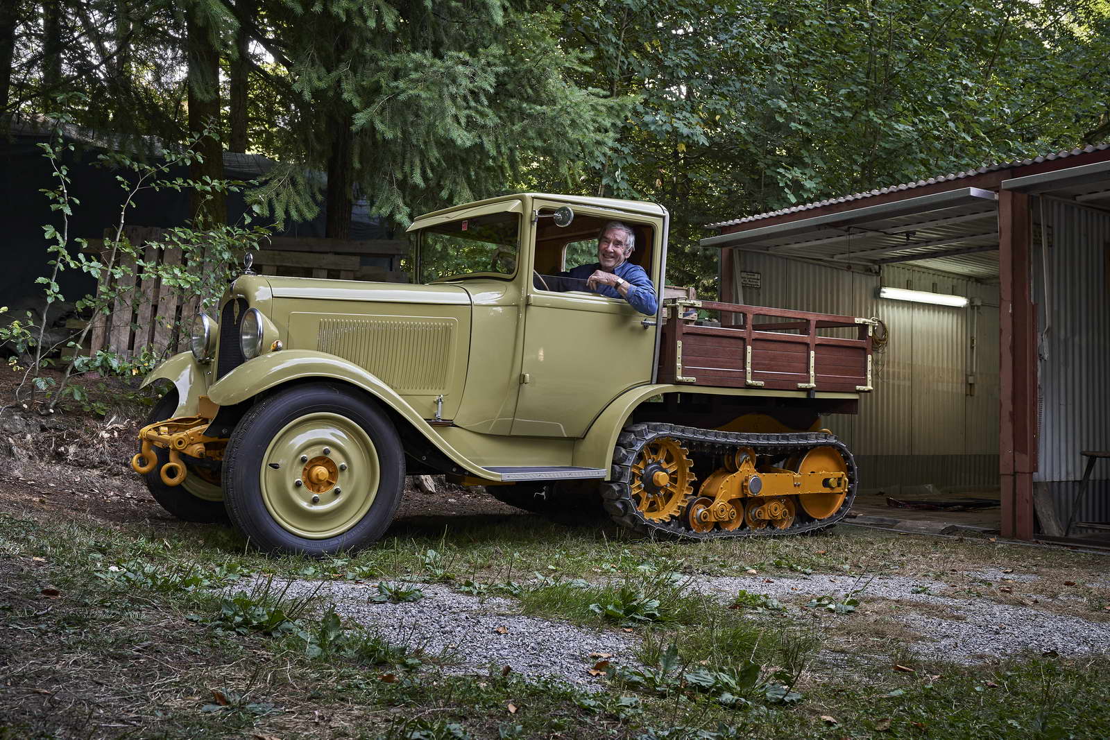 Citroen Kegresse Halbkettenfahrzeug